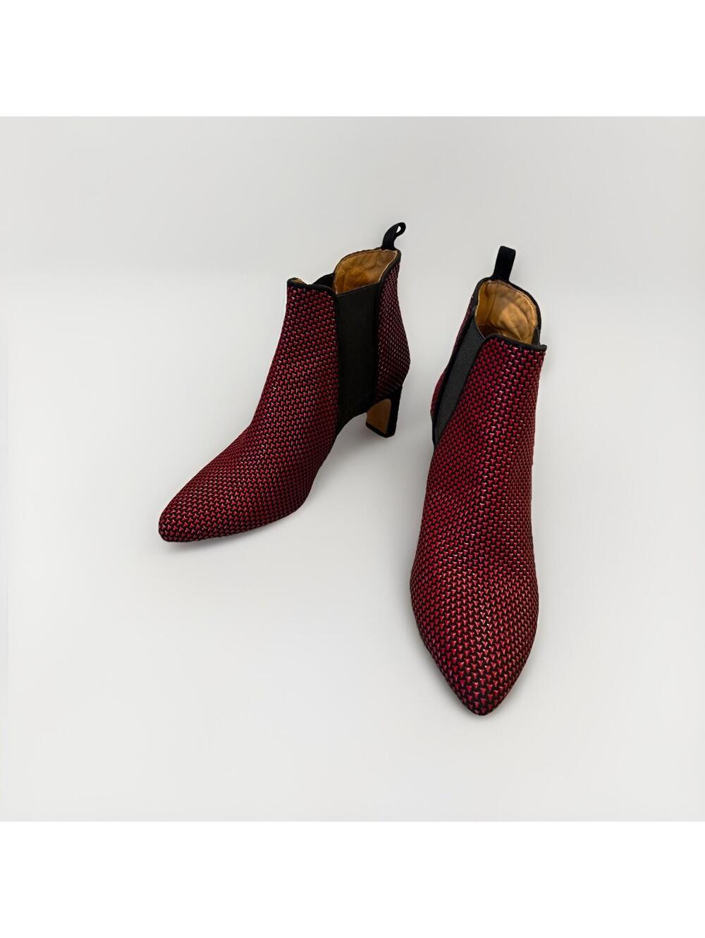 AUDLEY LONDON LADIES ANKLE BOOTIES SIZE EU38/US7.5 MADE IN SPAIN RP~$200 VGC!